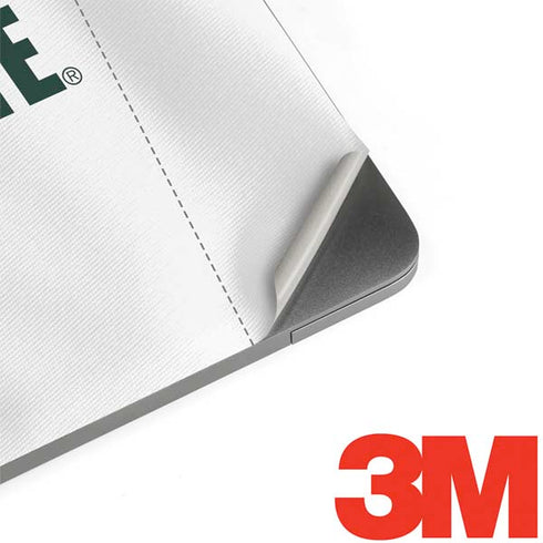 Michigan State University White Jersey MacBook Skins